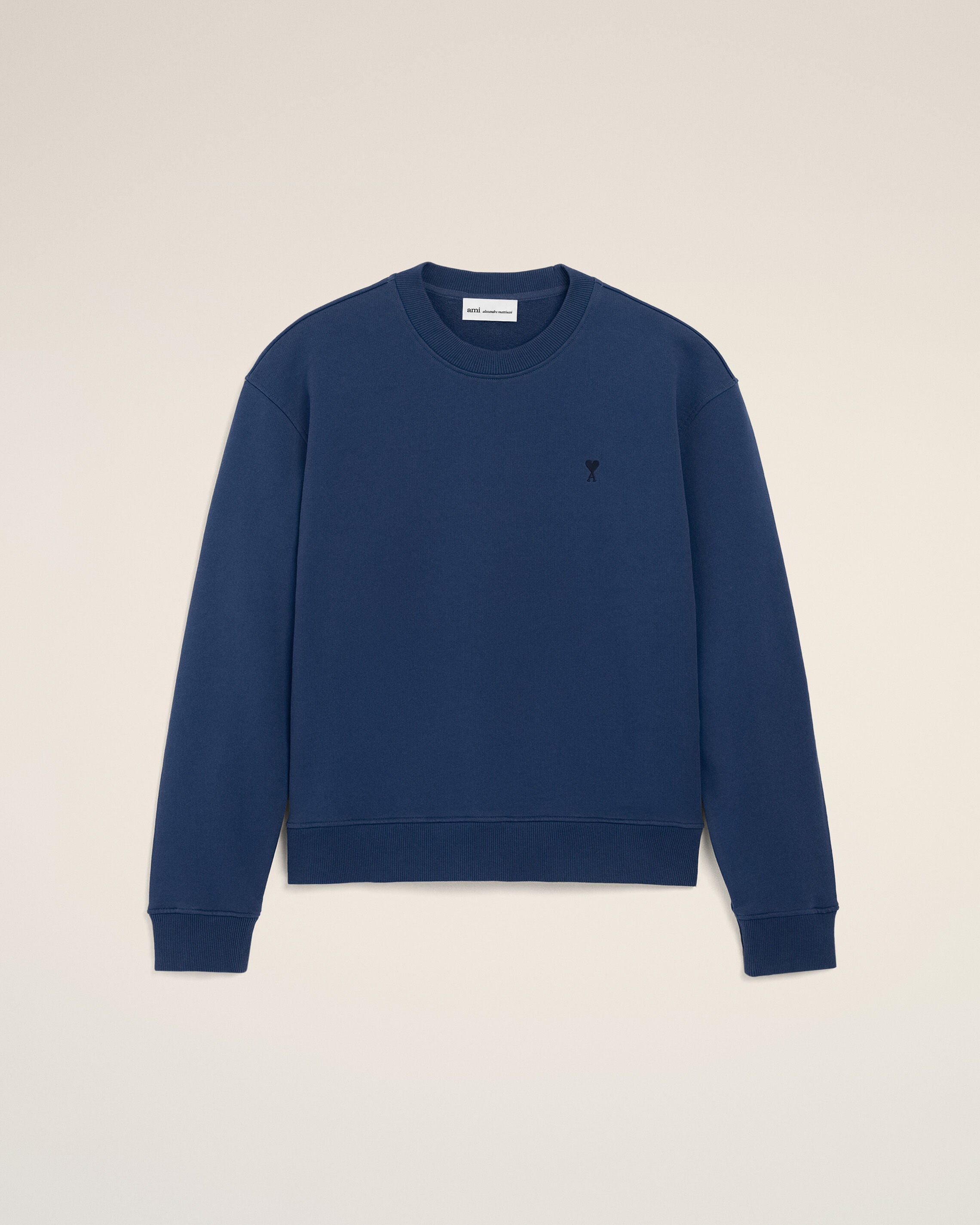 Blue Cotton Ami De Coeur Sweatshirt