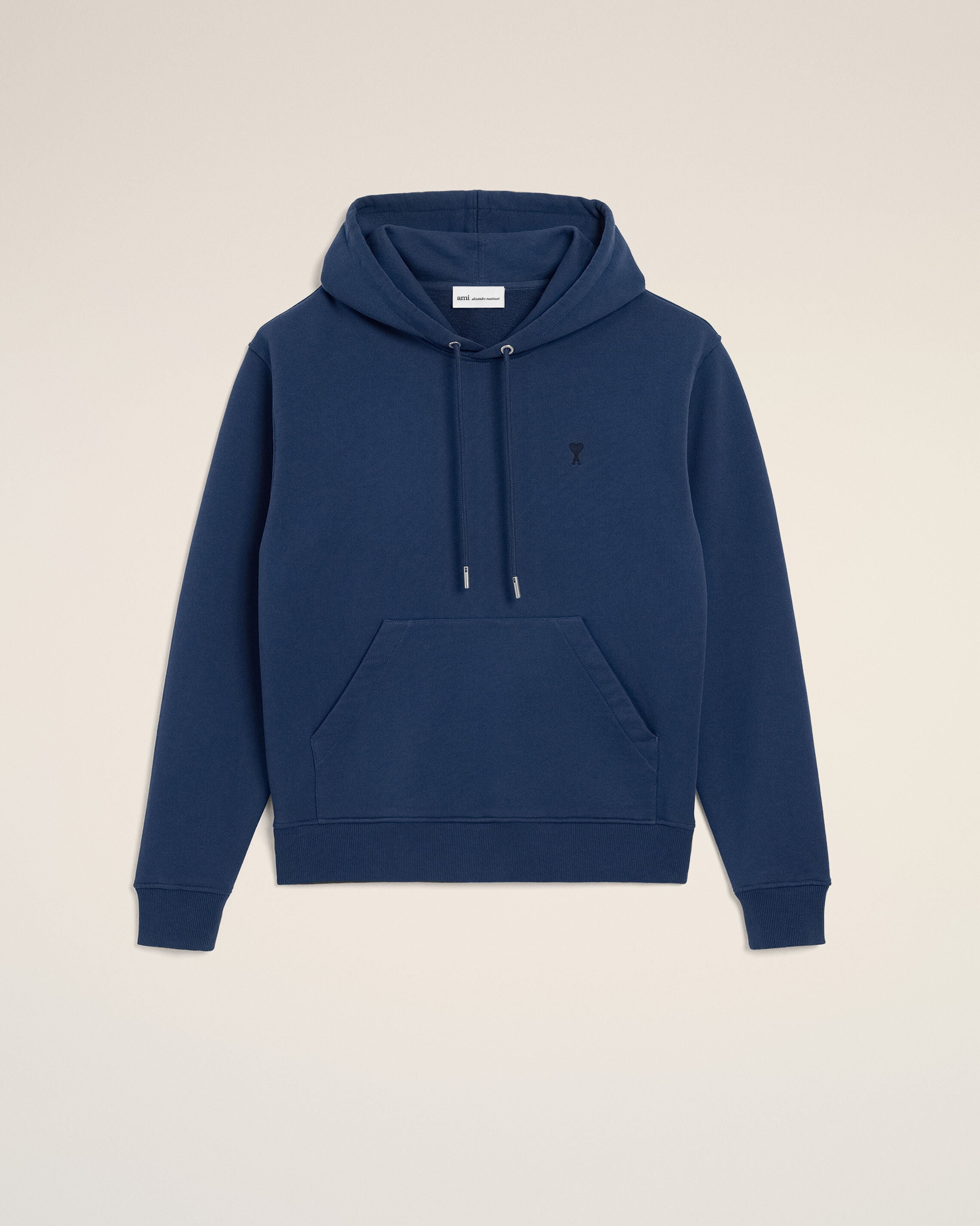 Blue Cotton Ami De Coeur Hoodie