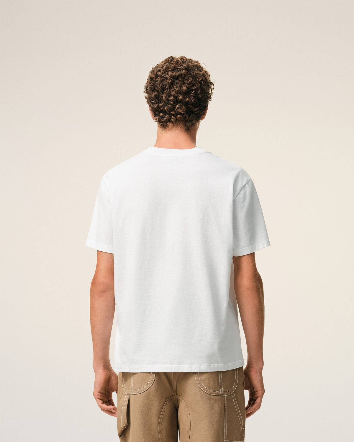 White Cotton Ami De Coeur Tshirt