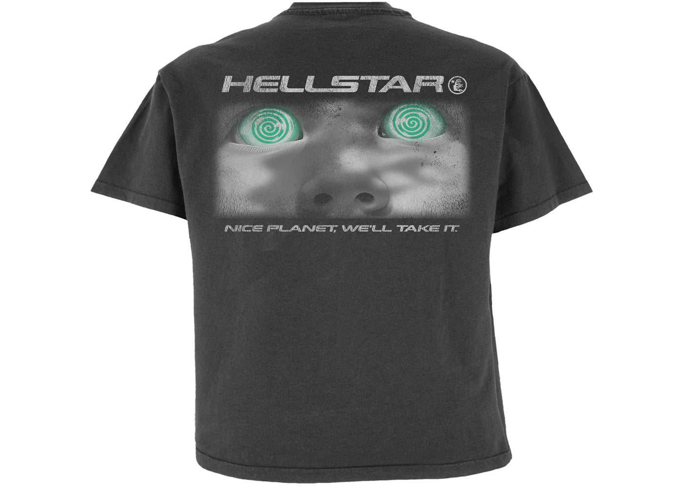 hellstar attacks t-shirt black