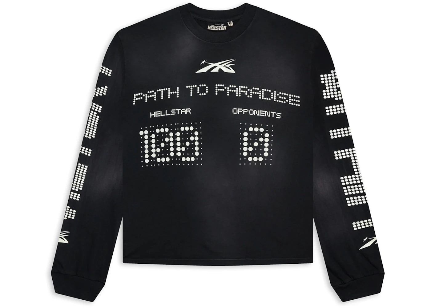 hellstar scoreboard l/s shirt black