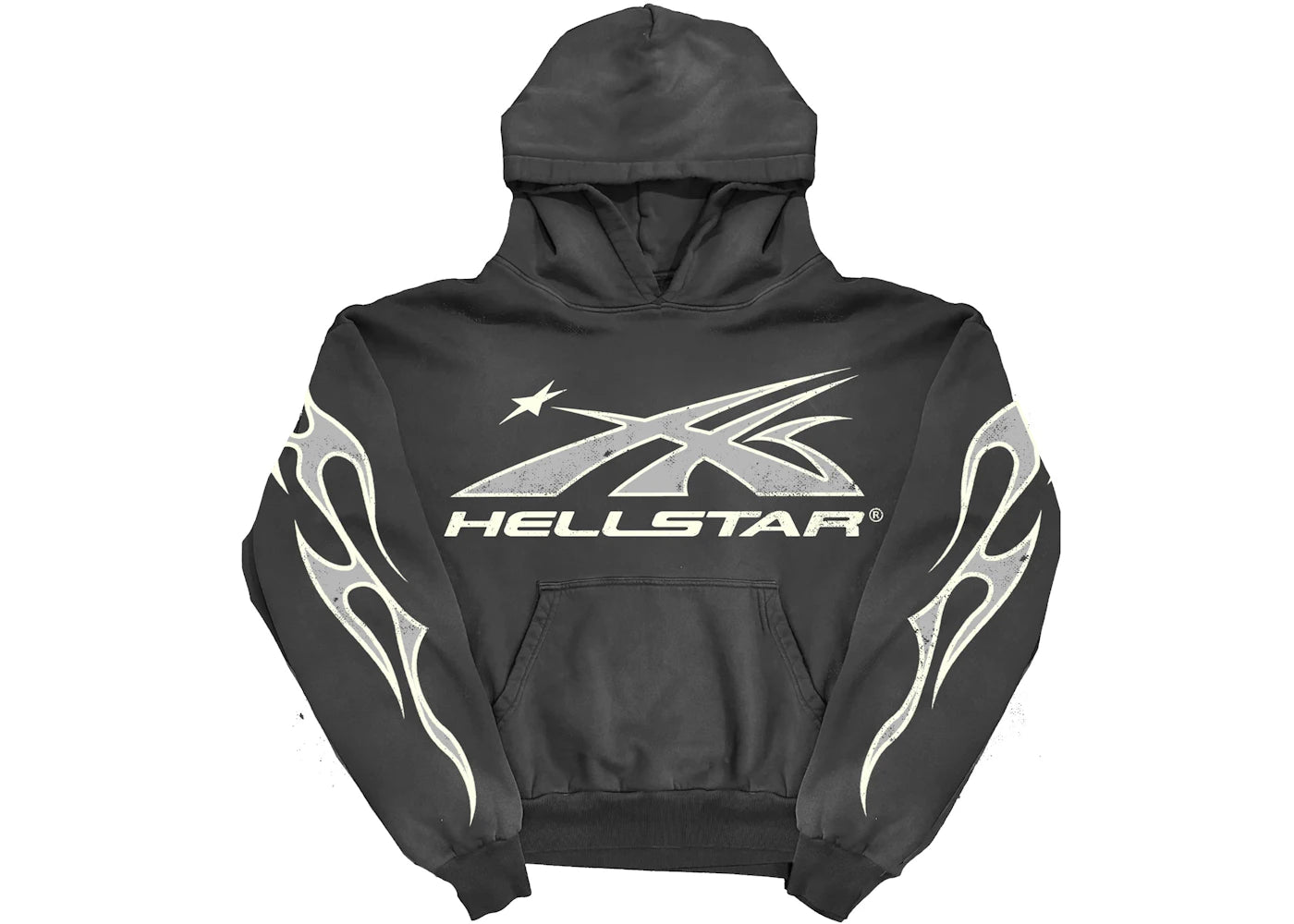 hellstar sport hoodie black