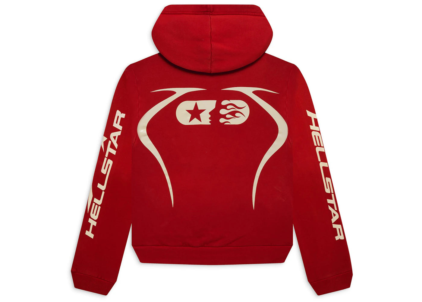 hellstar sport hoodie red