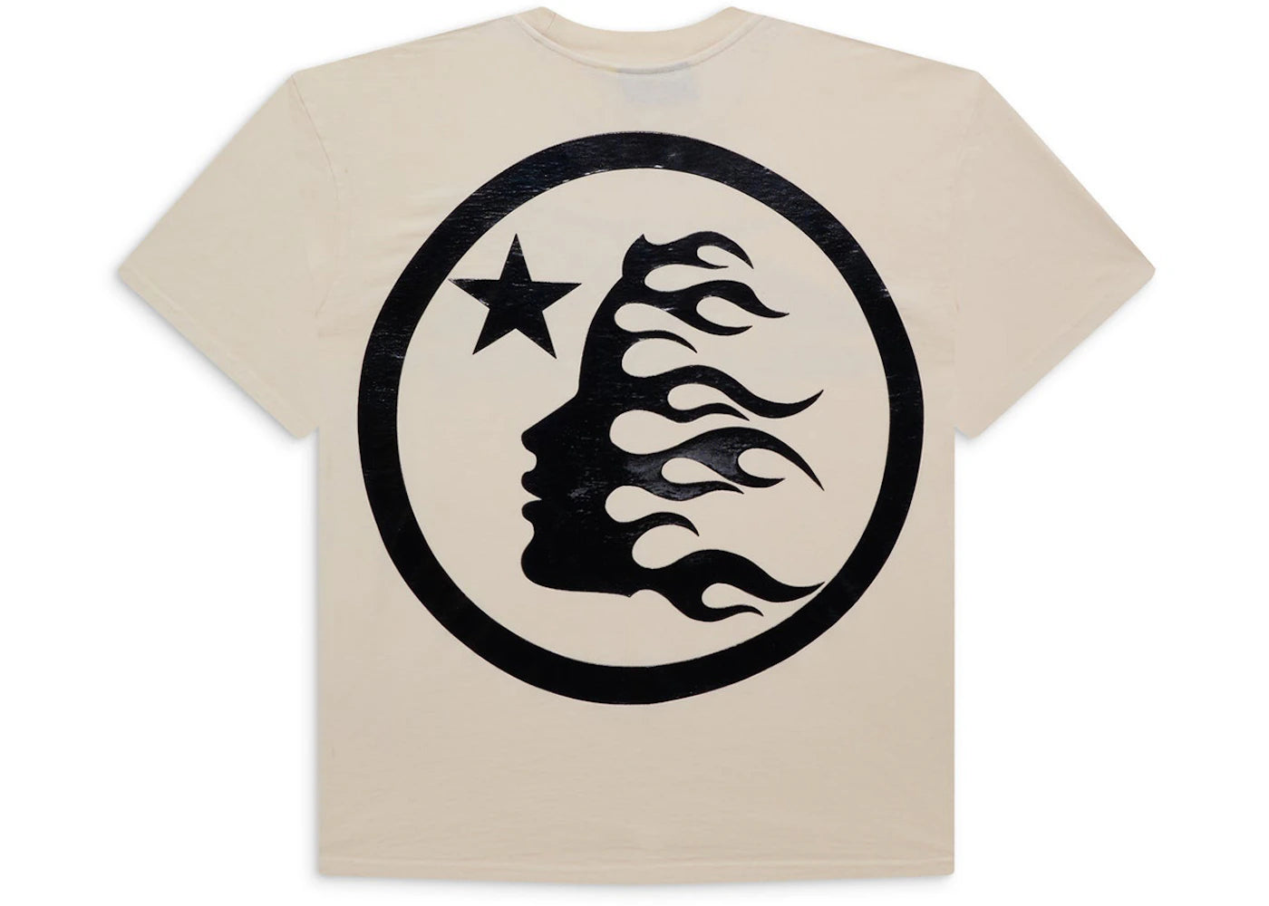 hellstar sports core gel logo t-shirt white/black