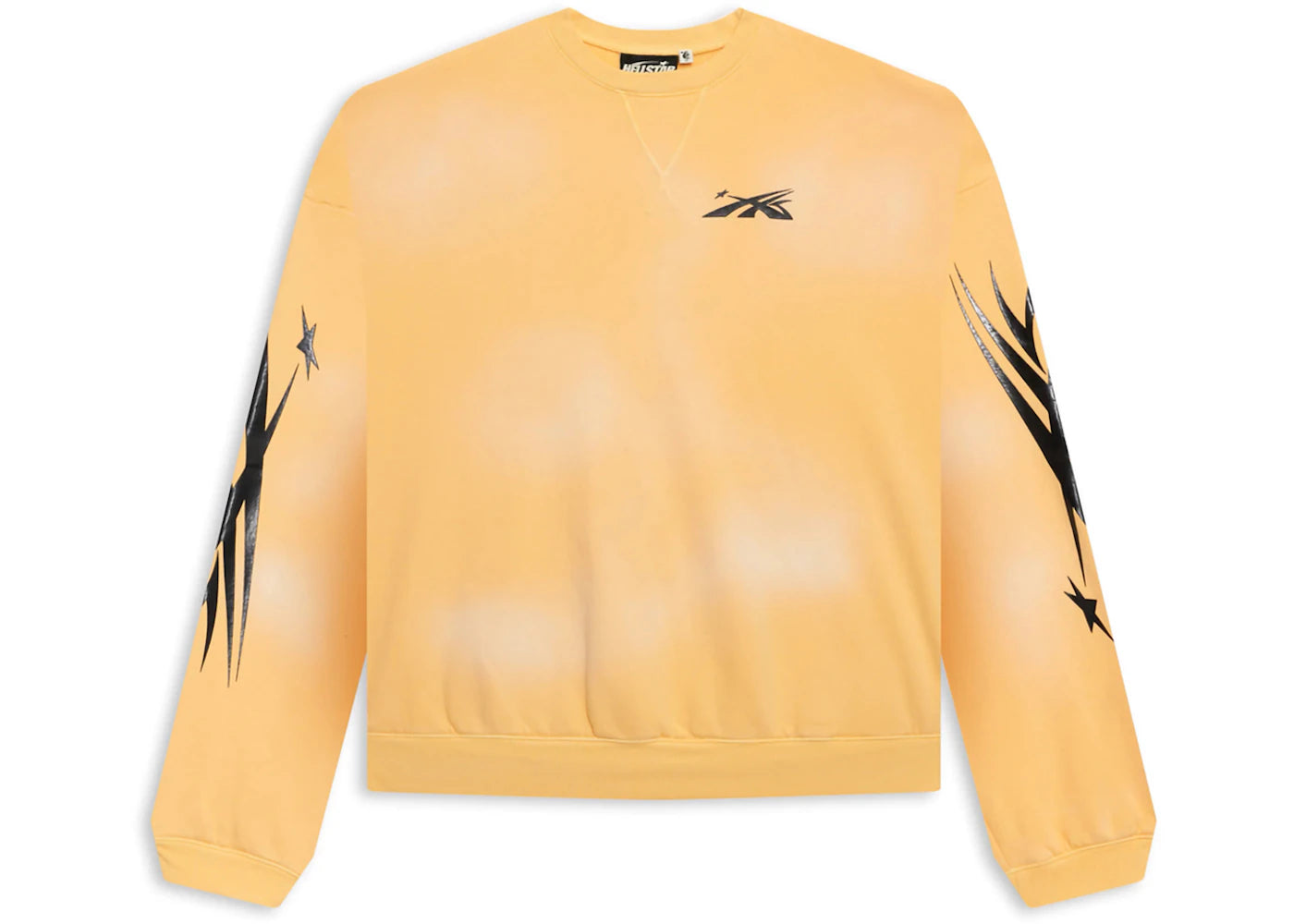 hellstar sports crewneck yellow