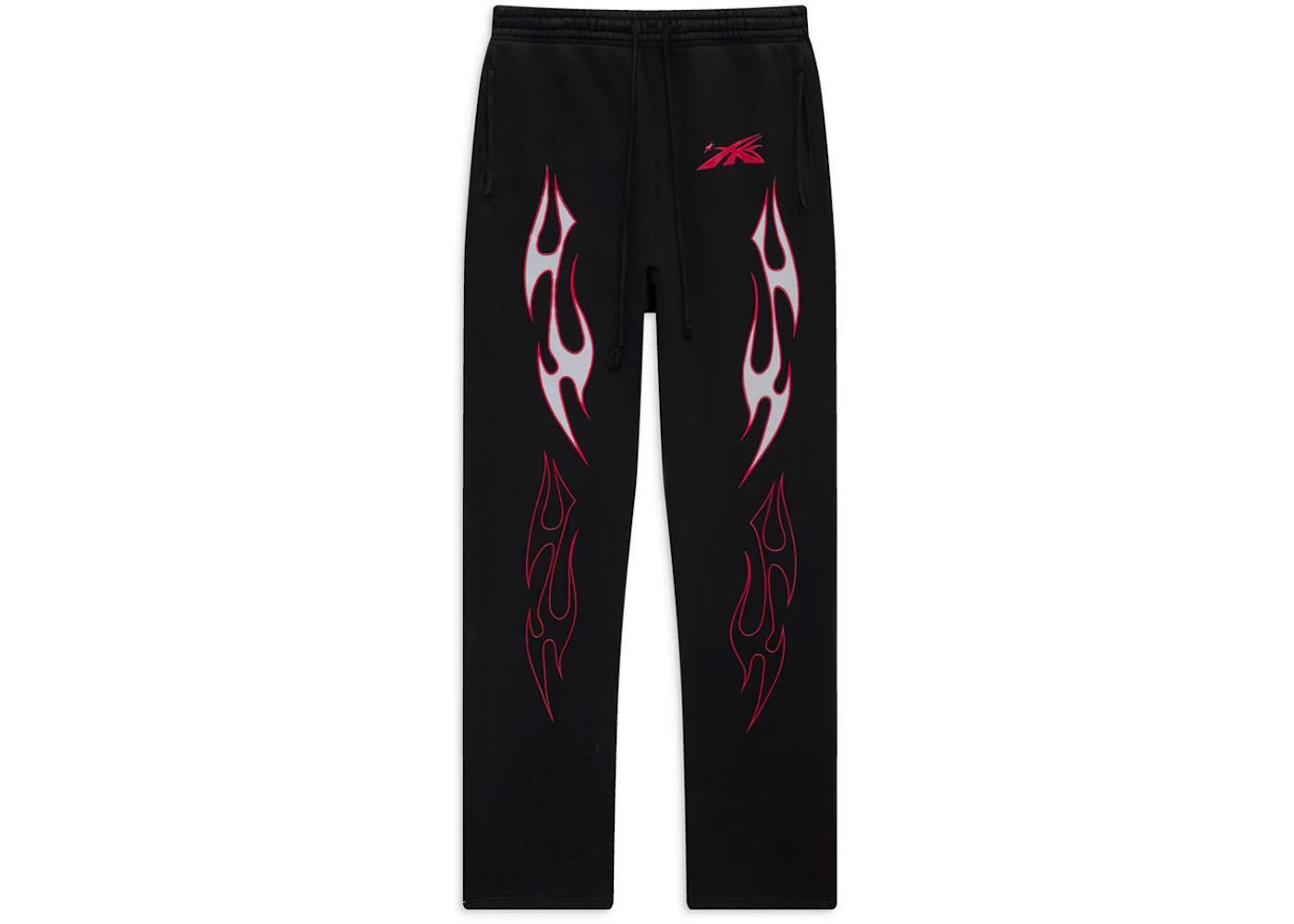 hellstar sports future flame sweatpants black