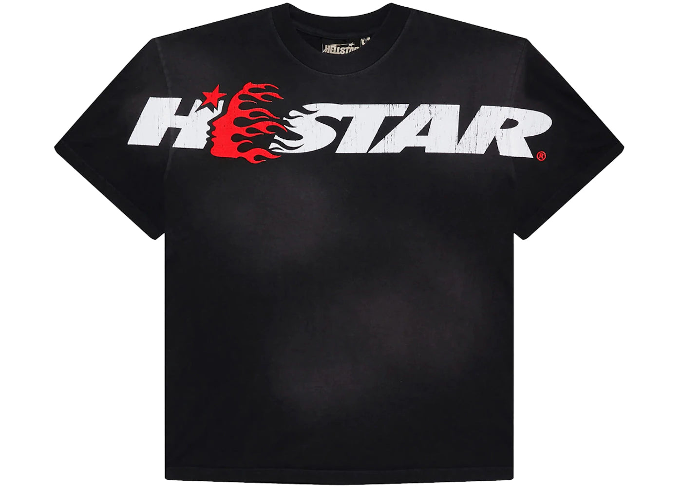 hellstar studios cartoon logo t-shirt red