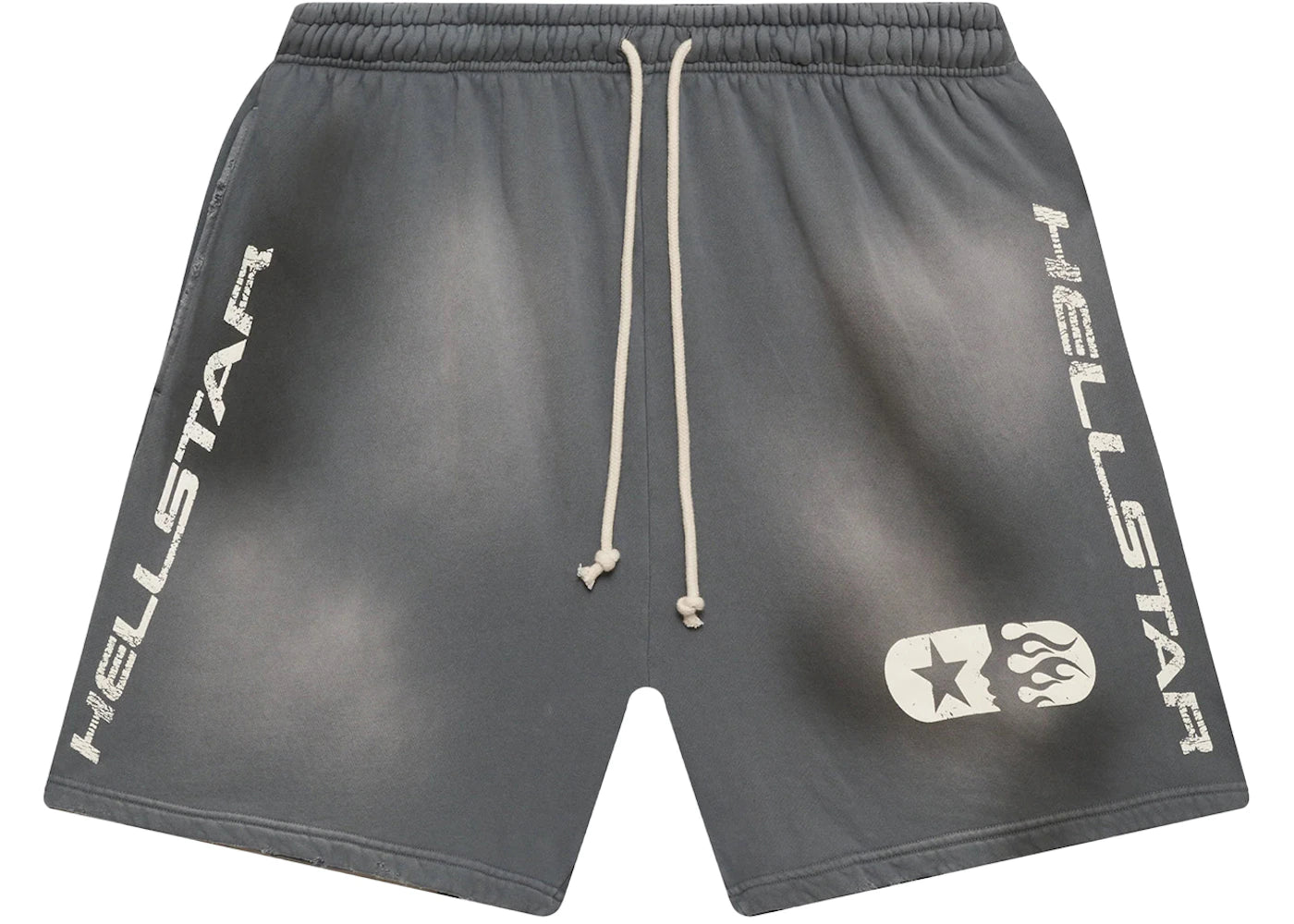 hellstar studios shorts gray