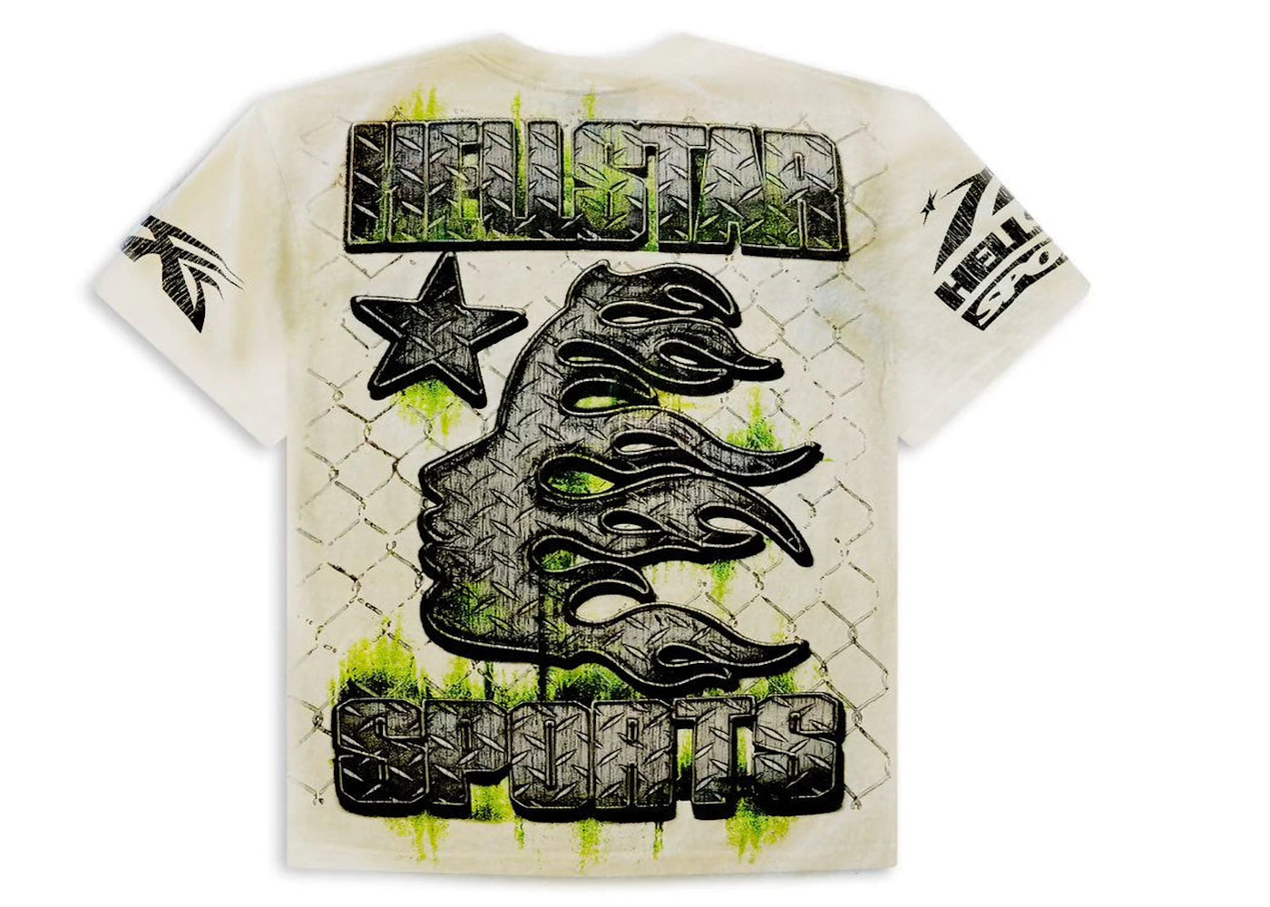 hellstar war ready! t-shirt white