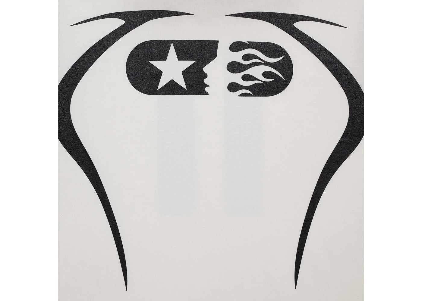 hellstar warm up t-shirt white