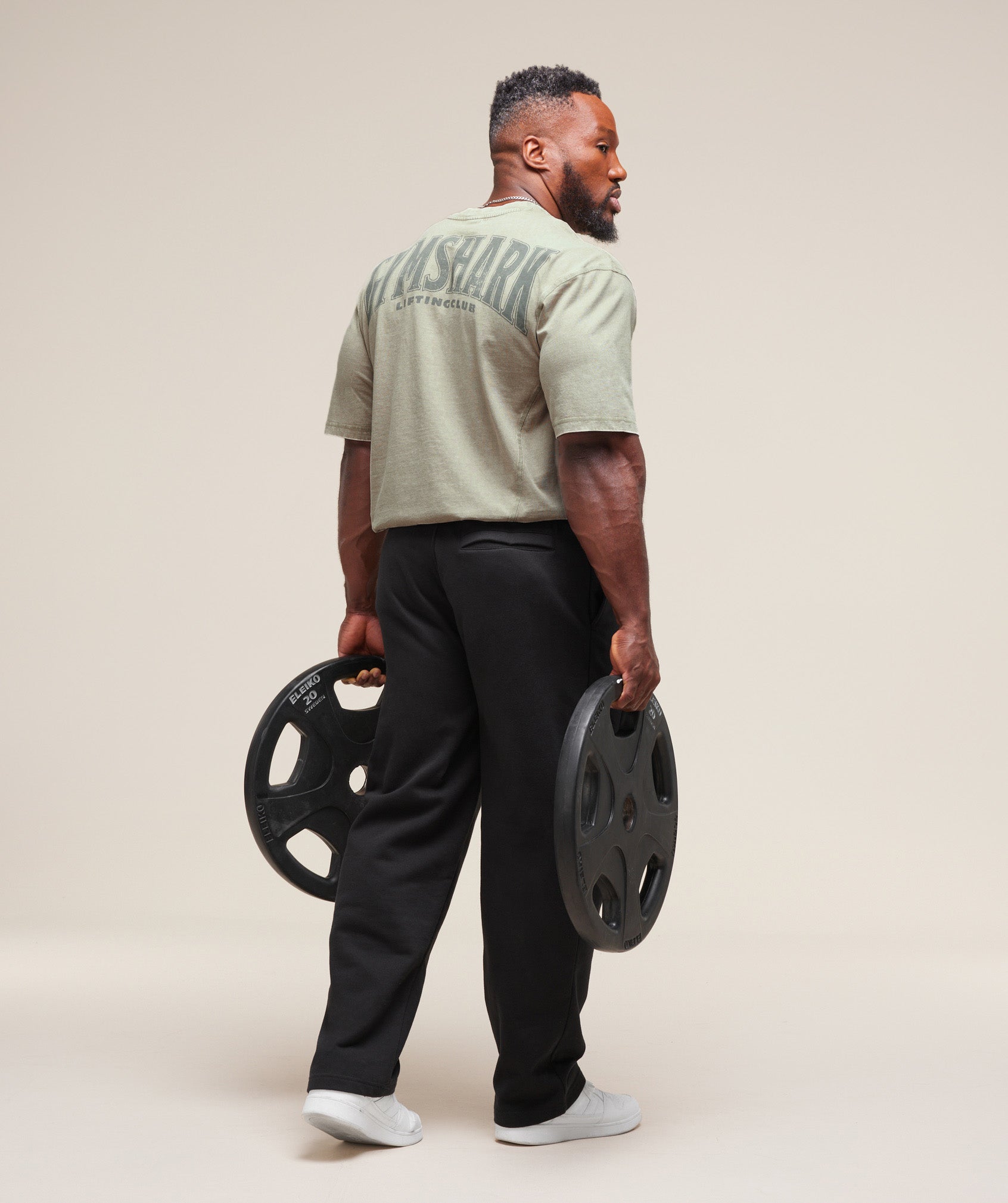 Gymshark Heritage Washed T-Shirt Stone Grey