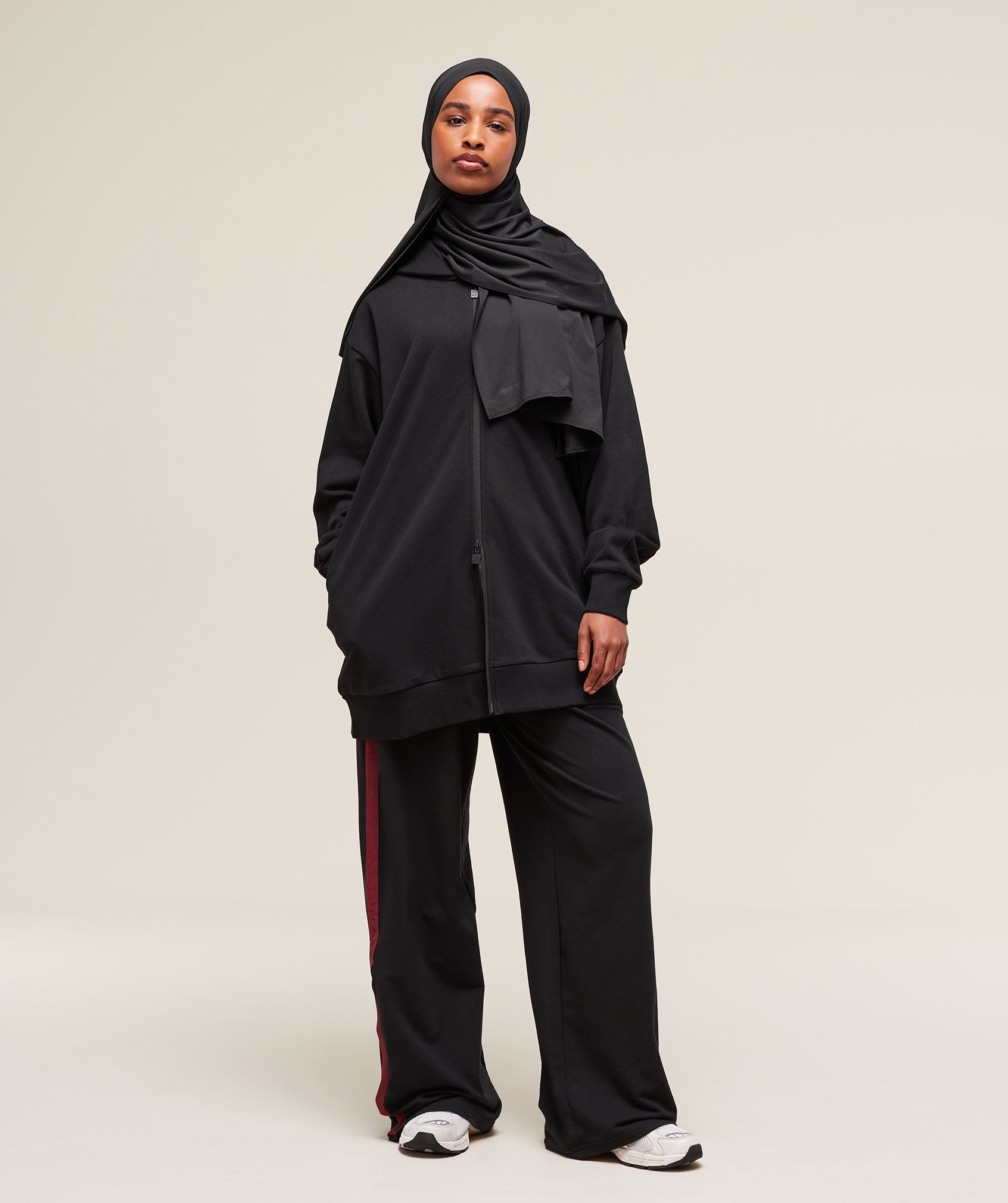 Women's Gymshark Hijab Black