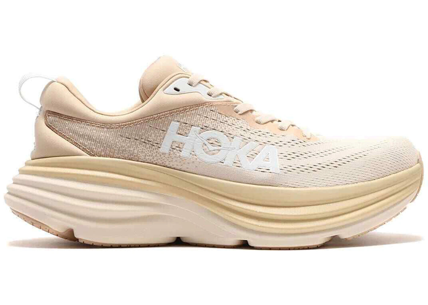 Hoka One One Bondi 8 Shifting Sand Eggnog