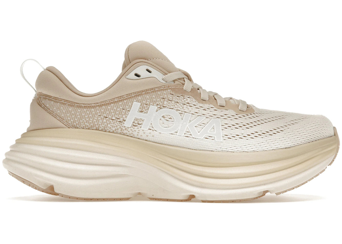 Hoka One One Bondi 8 Shifting Sand Eggnog (Women'S)