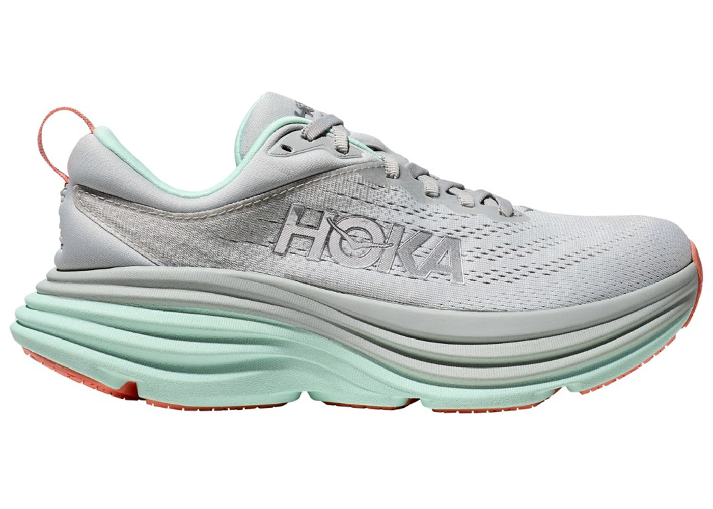 Hoka One One Bondi 8 Stardust Aqua (Women'S)
