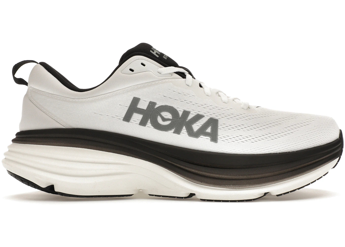 Hoka One One Bondi 8 White Black