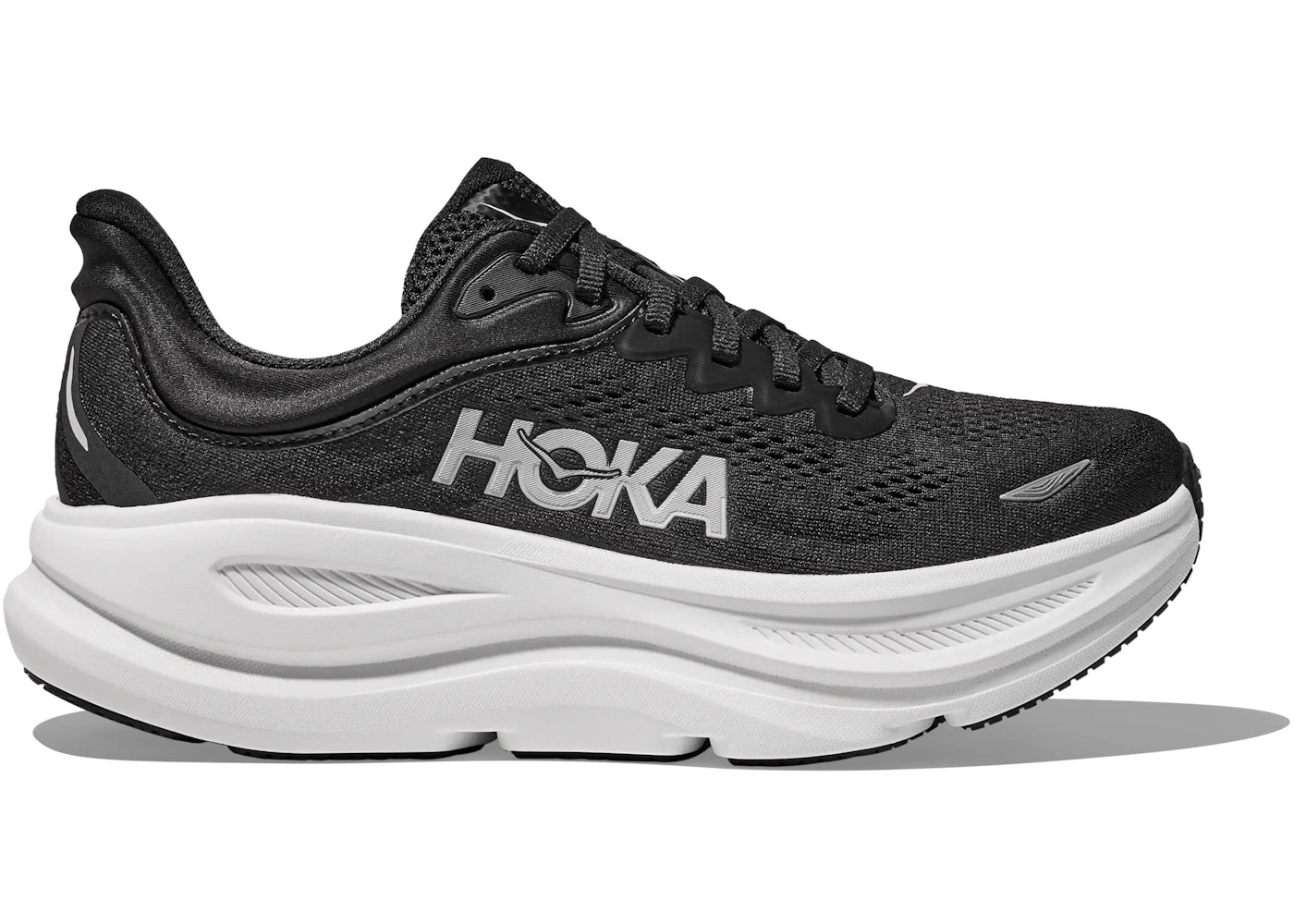 Hoka One One Bondi 9 Black White (Women'S)