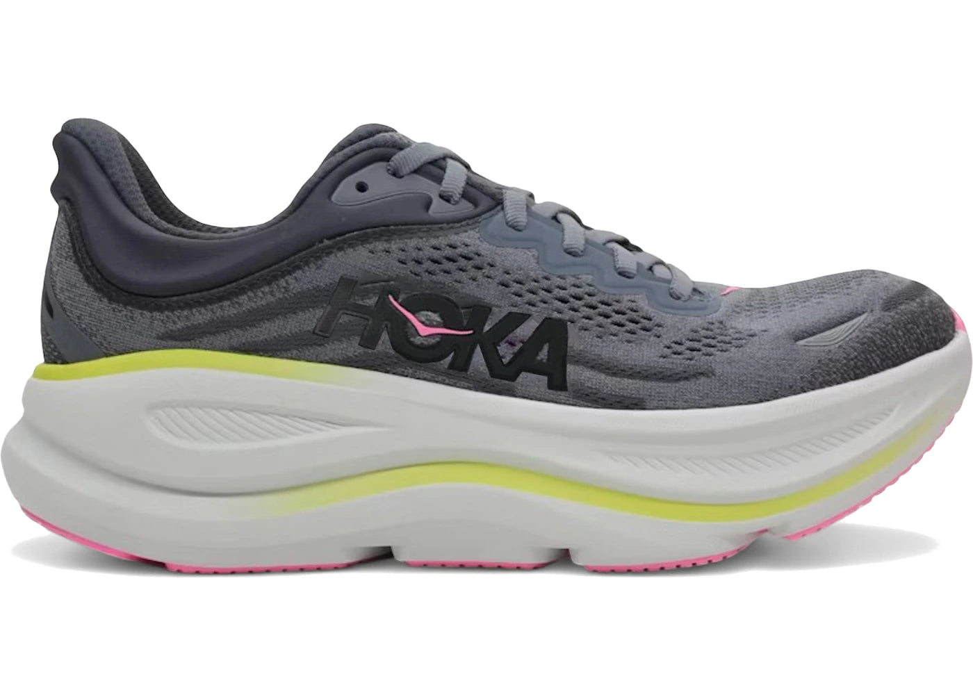 Hoka One One Bondi 9 Charcoal Grey Grey Skies (Women'S)