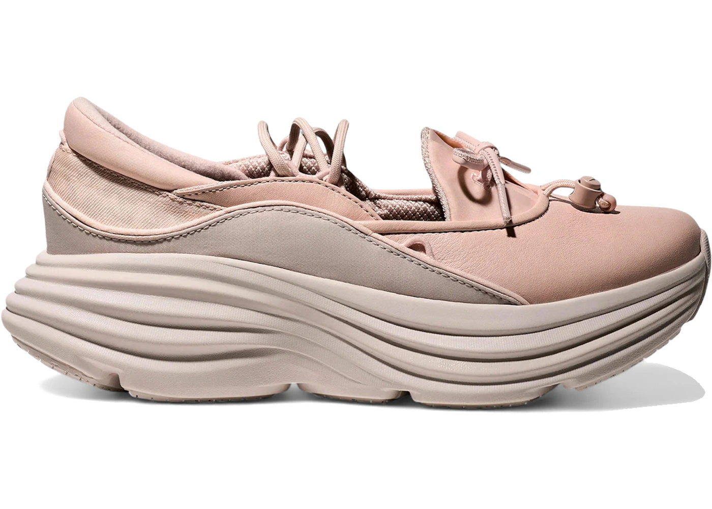 Hoka One One Bondi Mary Jane Beech Wood Stucco
