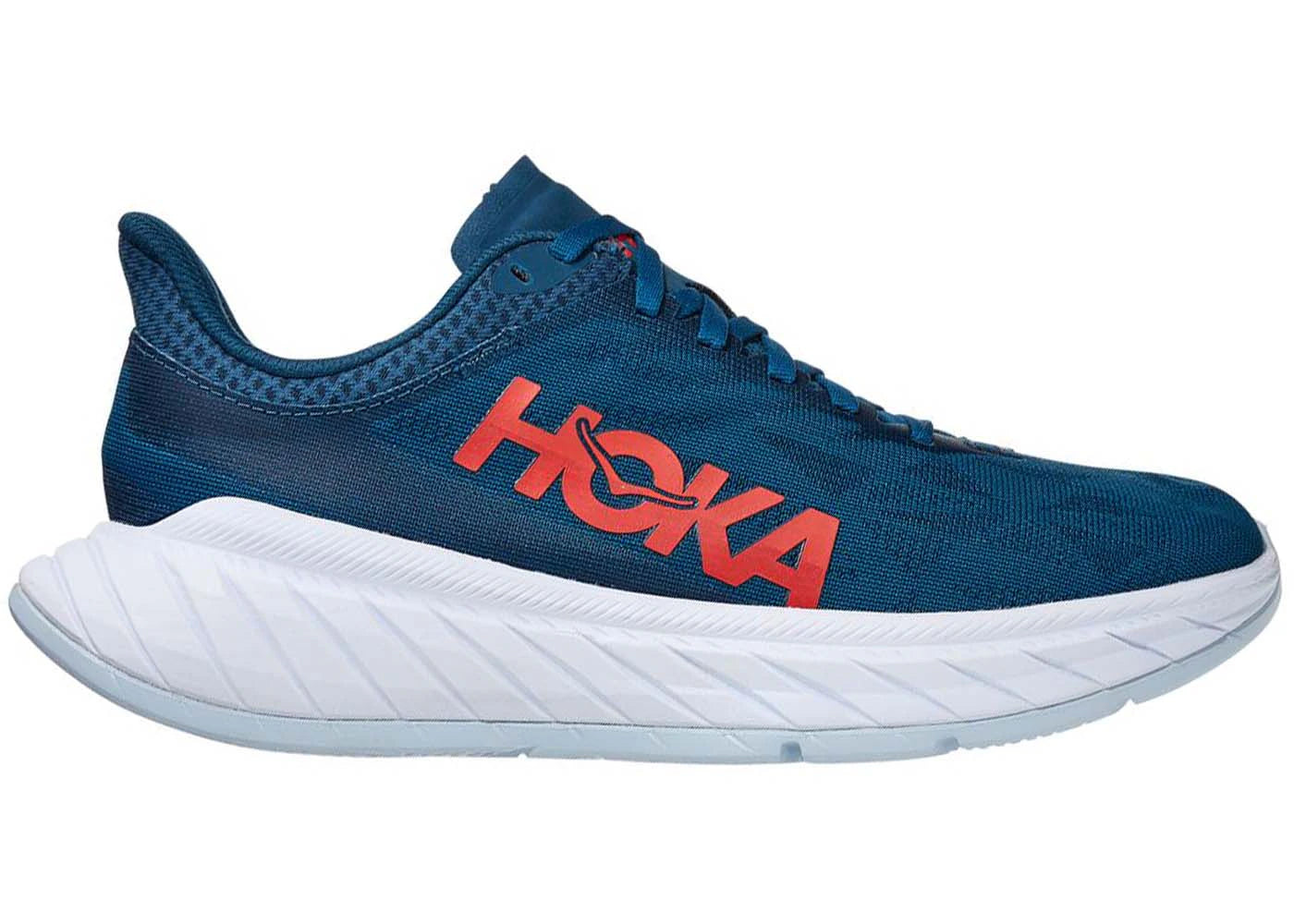 Hoka One One Carbon X 2 Moroccan Blue Hot Coral (Women'S)