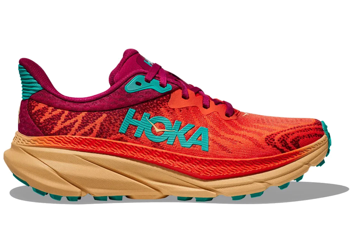 Hoka One One Challenger Atr 7 Flame Cherries Jubilee