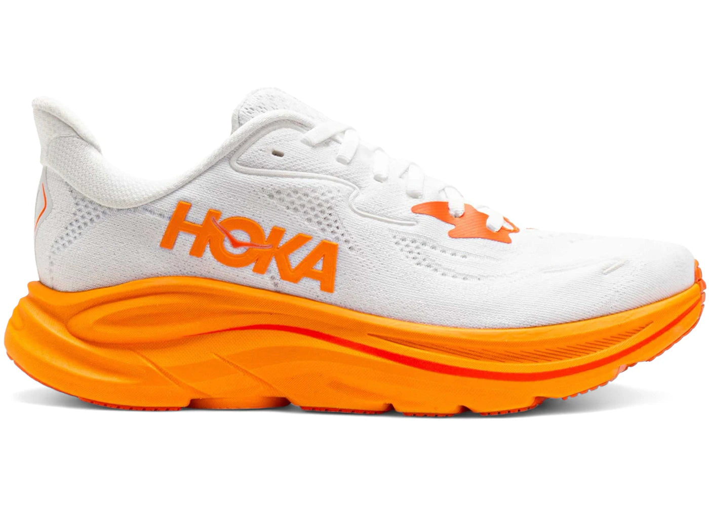 Hoka One One Clifton 10 Frost Orange Zest