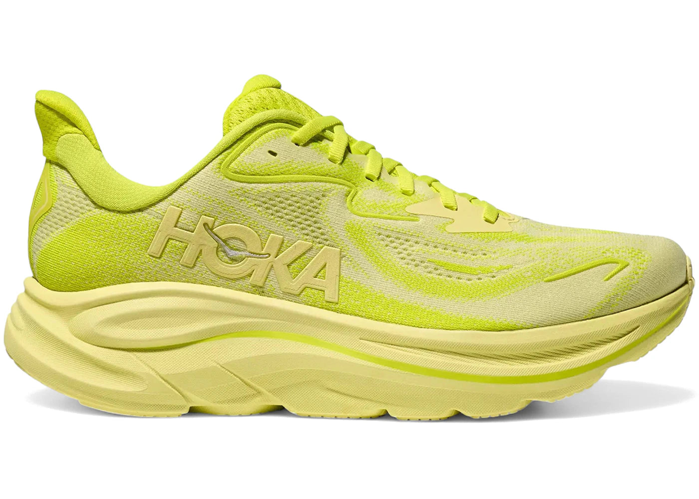 Hoka One One Clifton 10 Neon Citrus Sunlight
