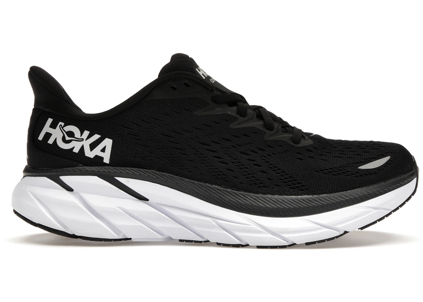 Hoka One One Clifton 8 Black White (Women'S)