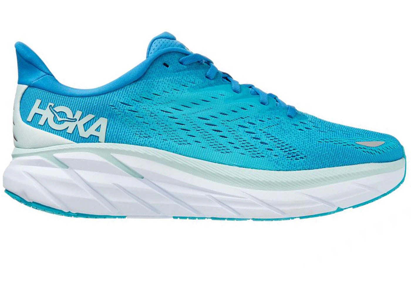 Hoka One One Clifton 8 Ibiza Blue Scuba