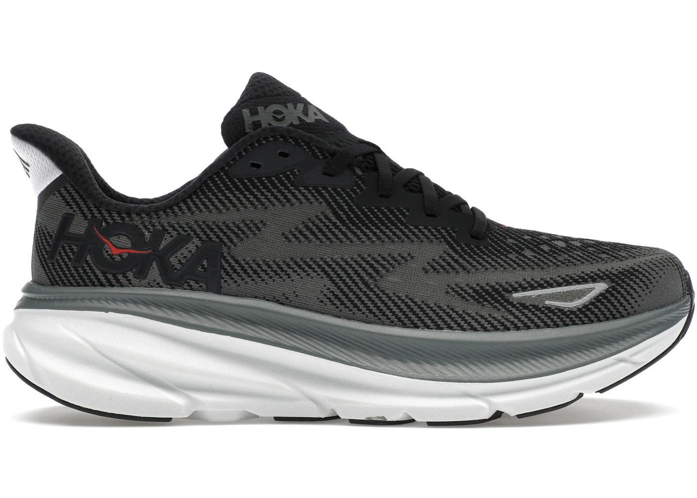 Hoka One One Clifton 9 Black Outer Orbit