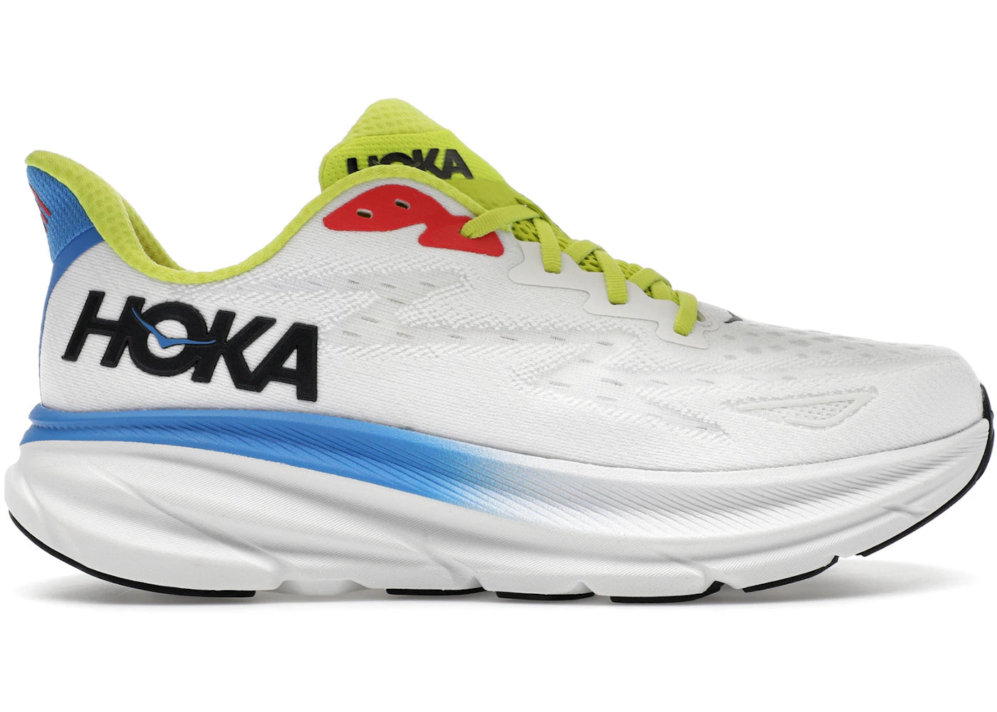 Hoka One One Clifton 9 Blanc De Blanc Virtual Blue