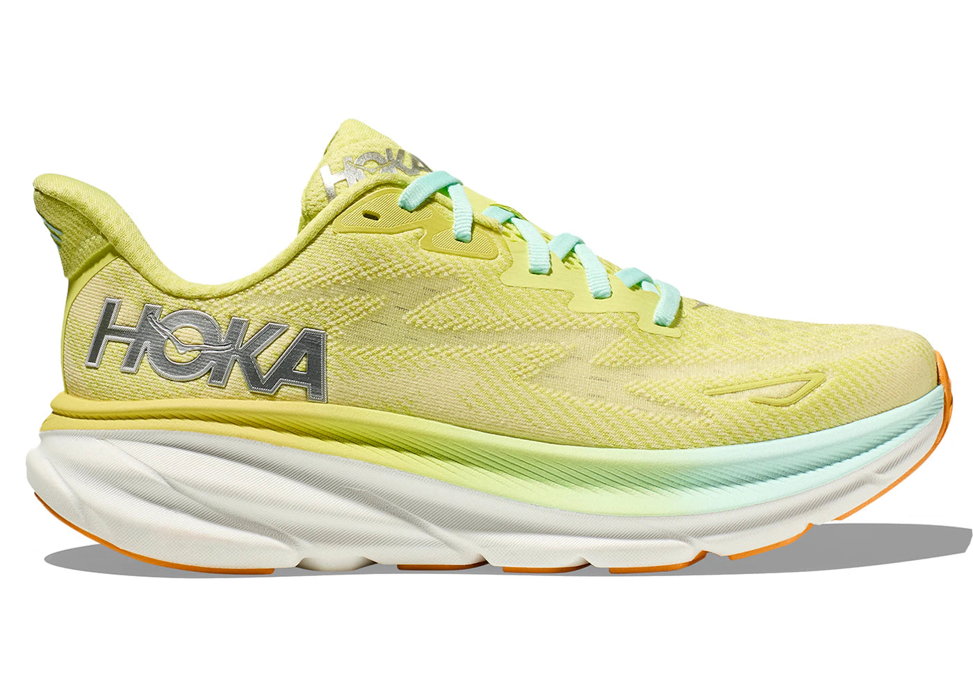 Hoka One One Clifton 9 Citrus Glow Sunlit Ocean (Women'S)