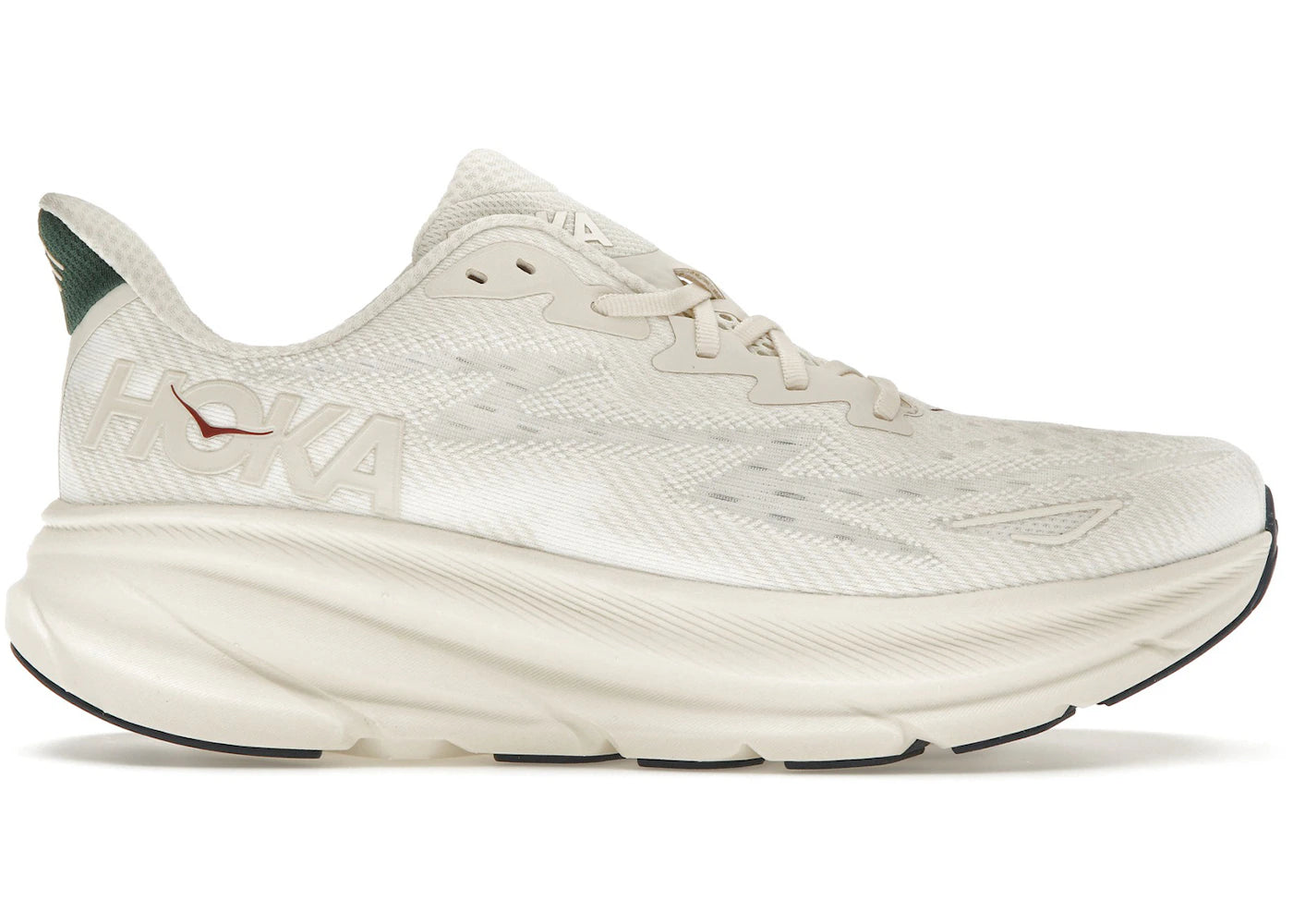 Hoka One One Clifton 9 Oat Milk Alabaster