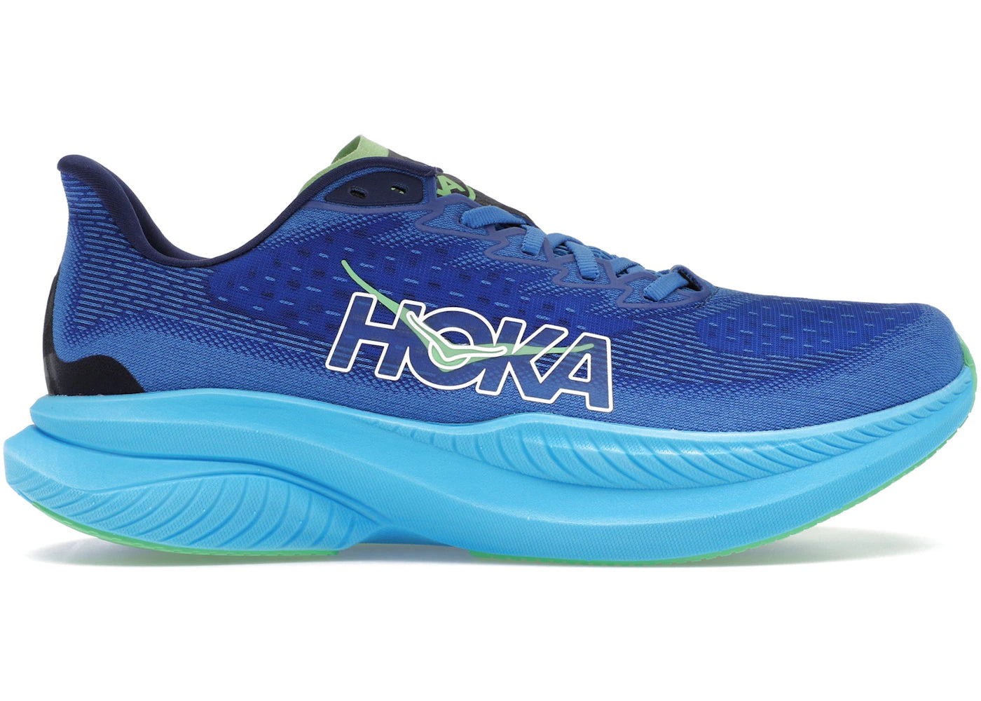 Hoka One One Mach 6 Virtual Blue Bellwether Blue