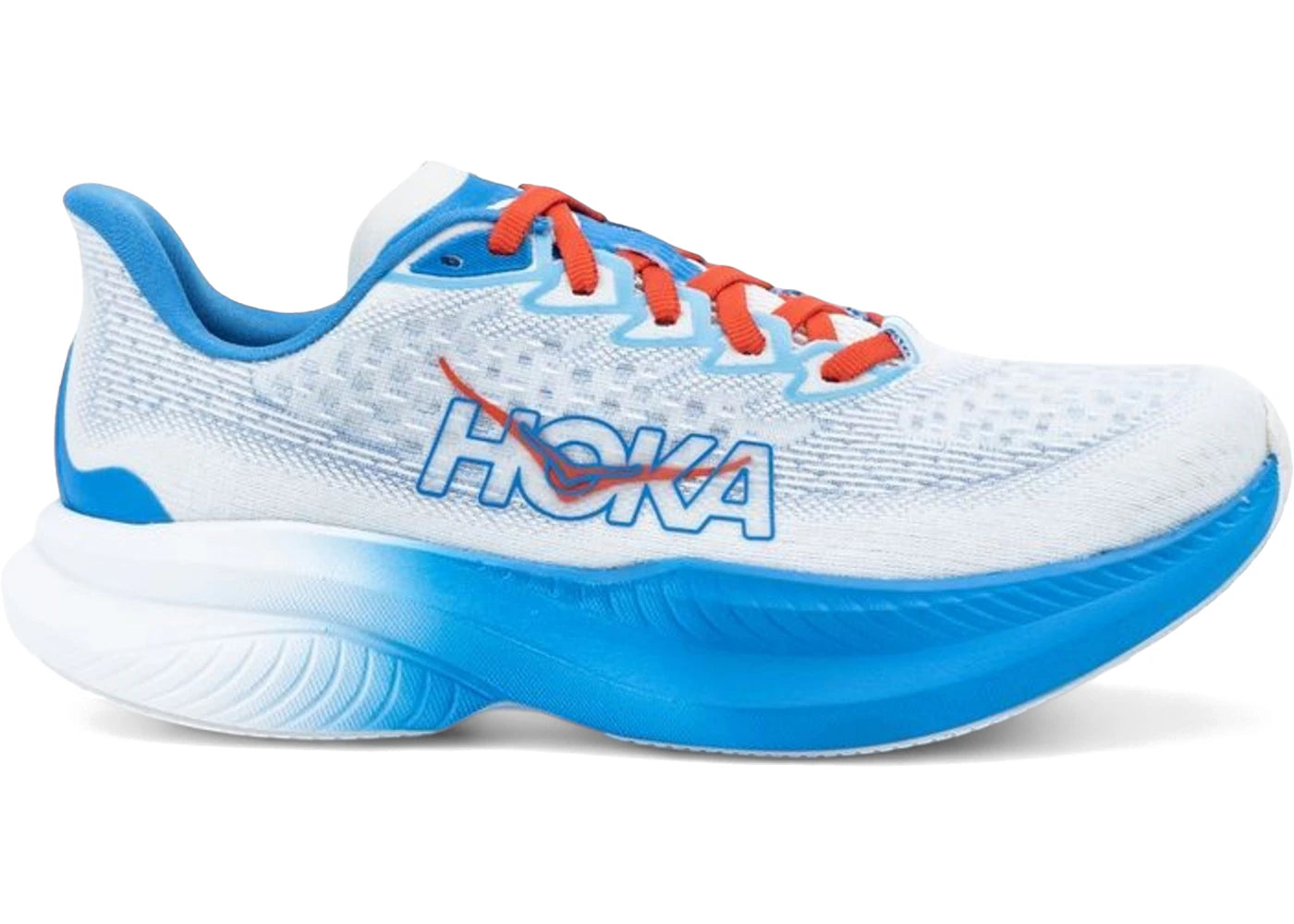 Hoka One One Mach 6 White Virtual Blue (Women'S)