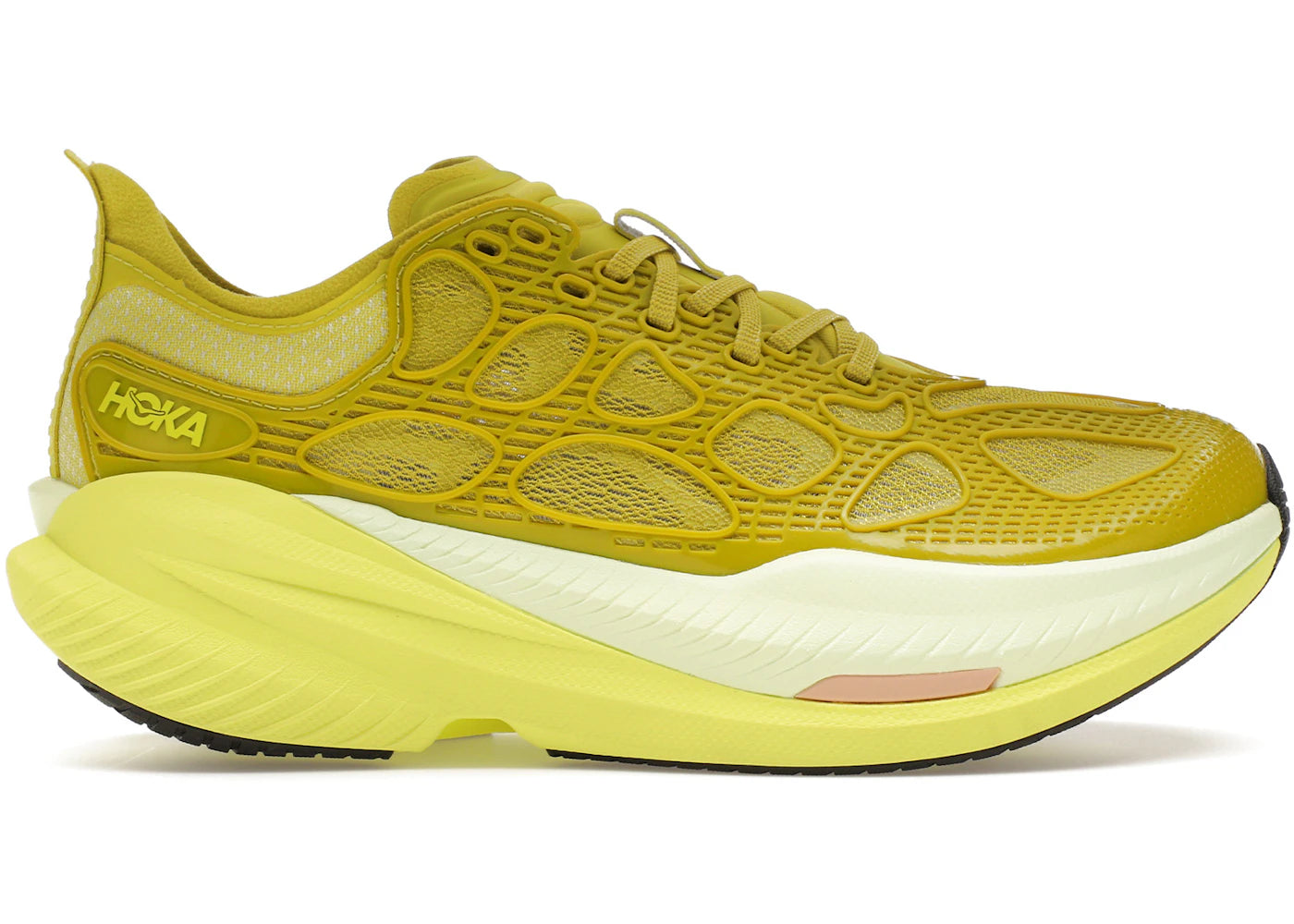 Hoka One One Mach X Caged Pea Green
