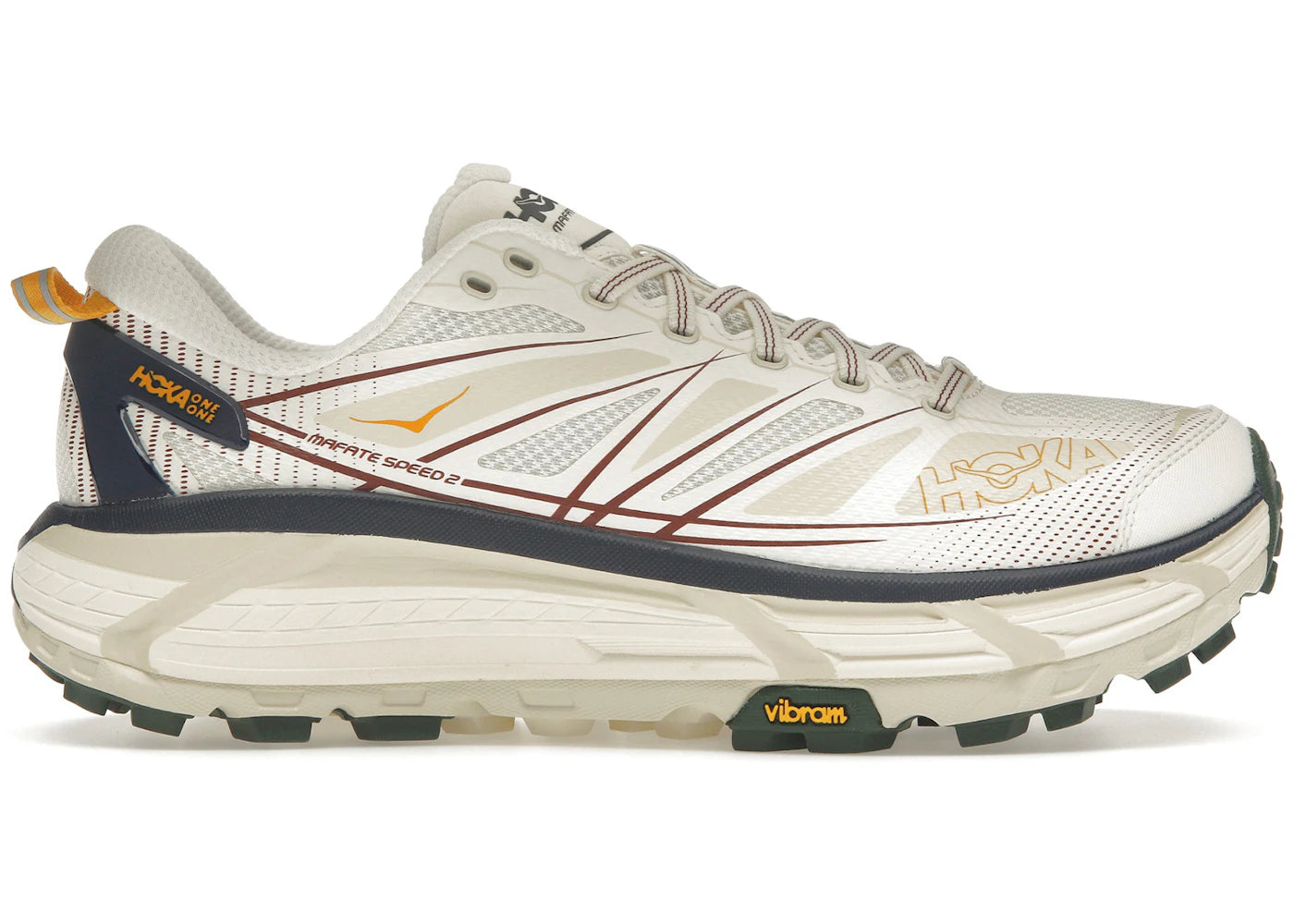 Hoka One One Mafate Speed 2 Alabaster Oat Milk