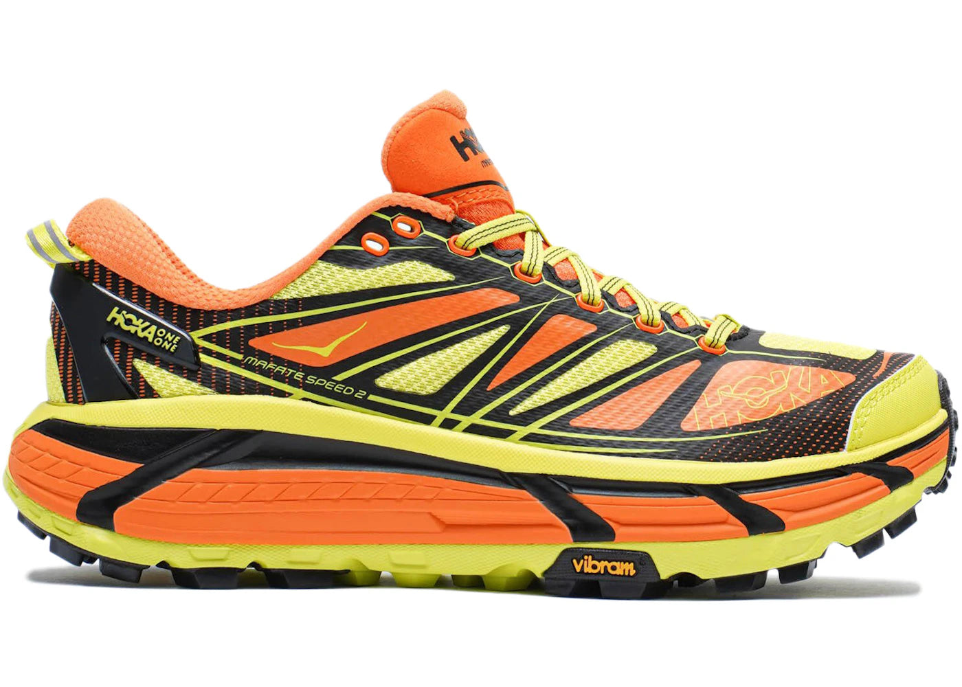 Hoka One One Mafate Speed 2 Electric Tangerine