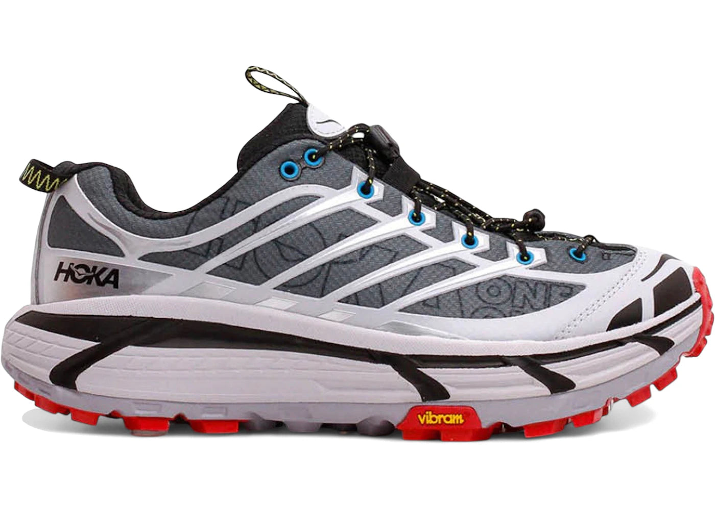 Hoka One One Mafate Three2 Wordmark Ash Grey