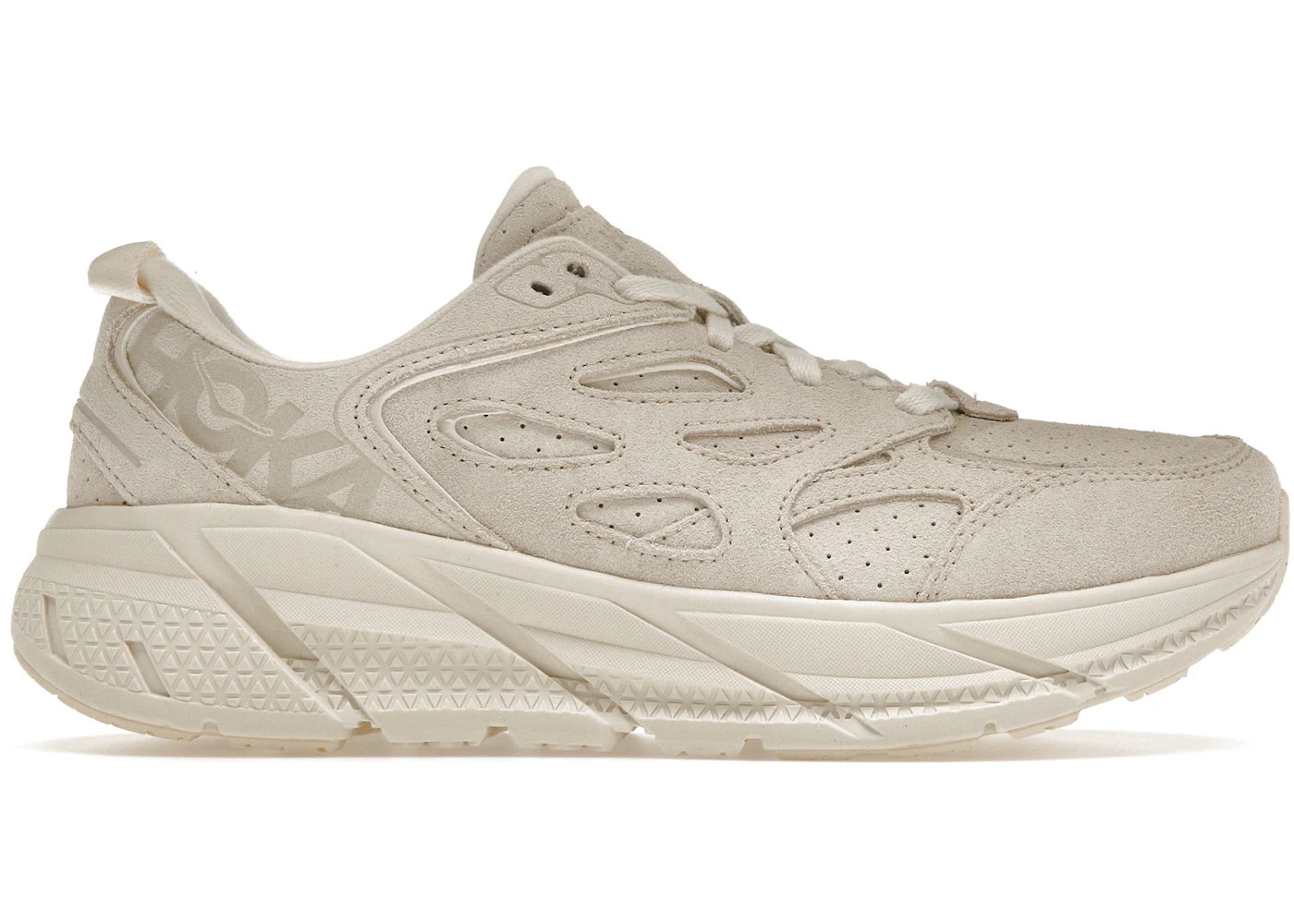 Hoka One One Clifton L Suede Eggnog (All Gender)