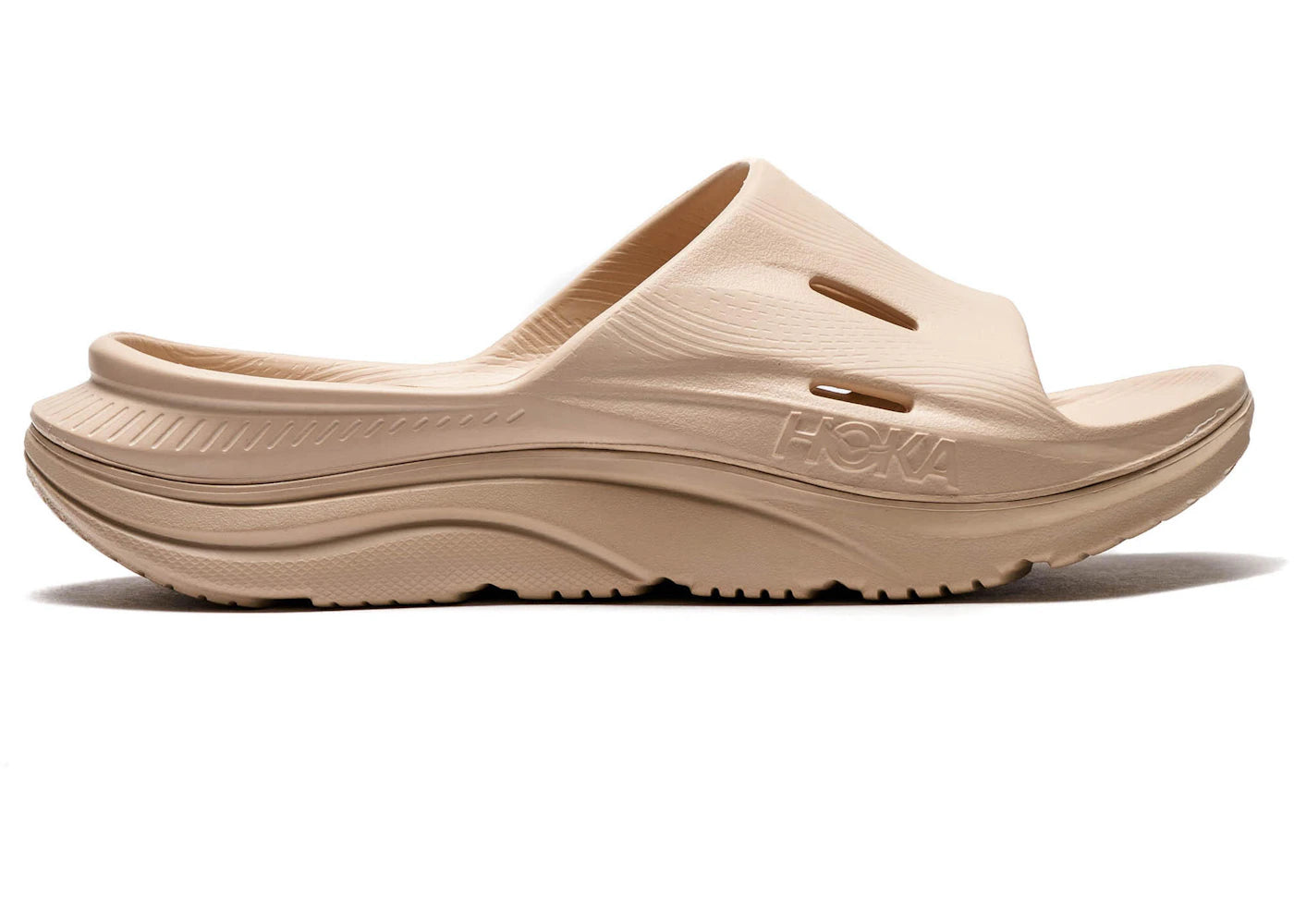 hoka one one ora recovery slide 3 shifting sand