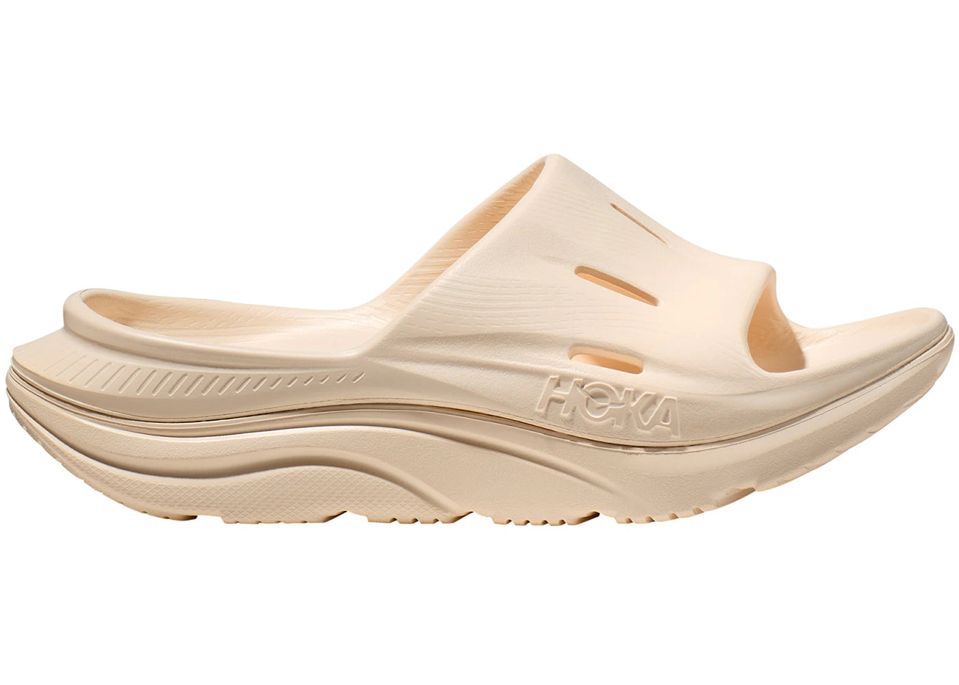 Hoka One One Ora Recovery Slide 3 Vanilla