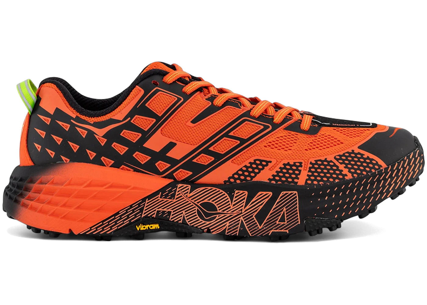 Hoka One One Speedgoat 2 Tomato Electric Green
