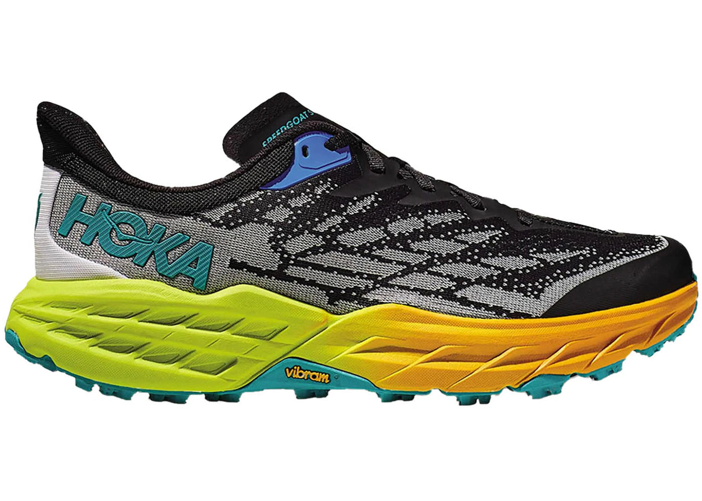 Hoka One One Speedgoat 5 Black Evening Primrose