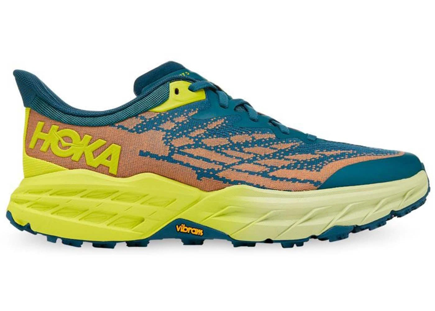 Hoka One One Speedgoat 5 Blue Coral Evening Primrose