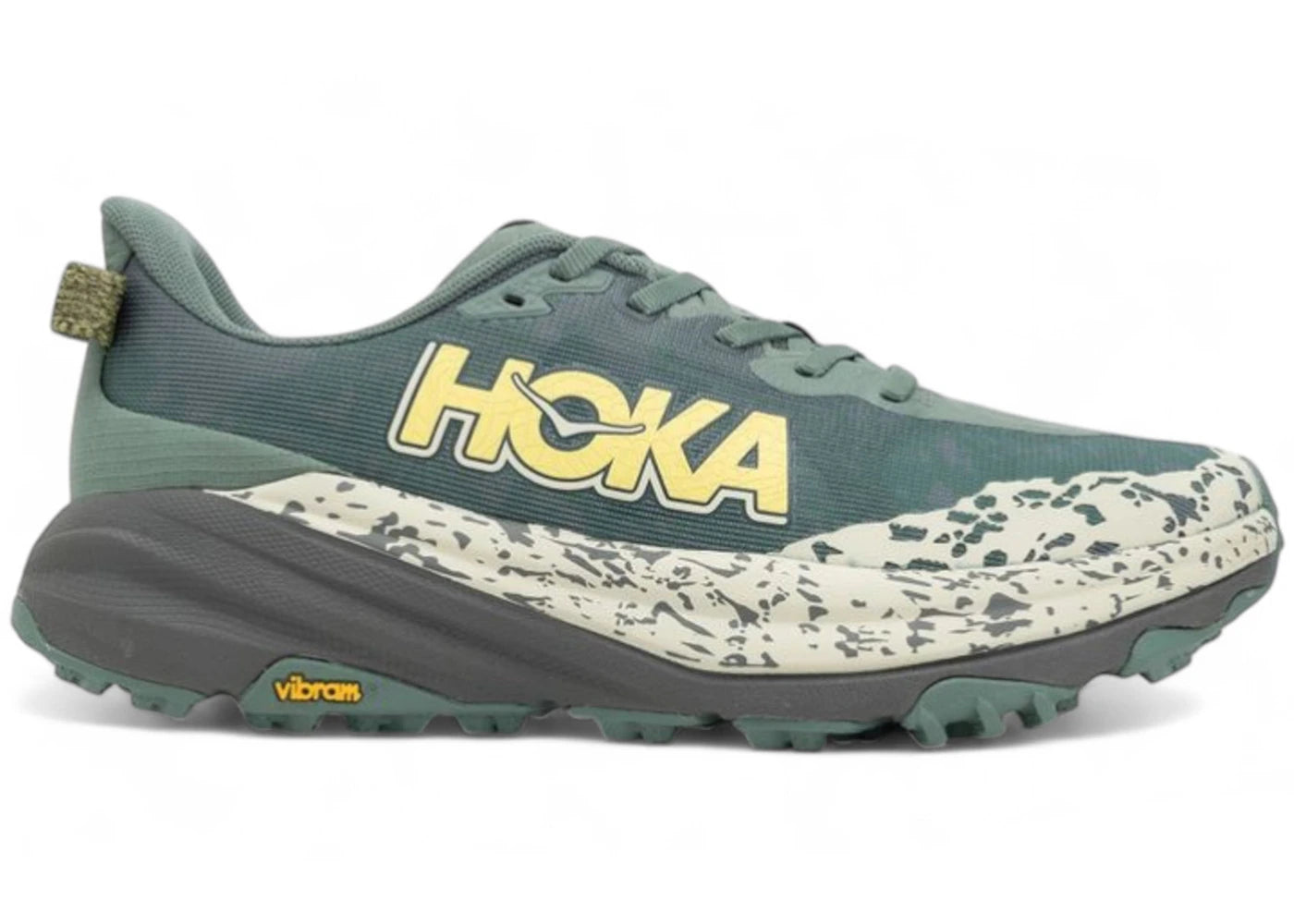 Hoka One One Speedgoat 6 Fern Asphalt Grey