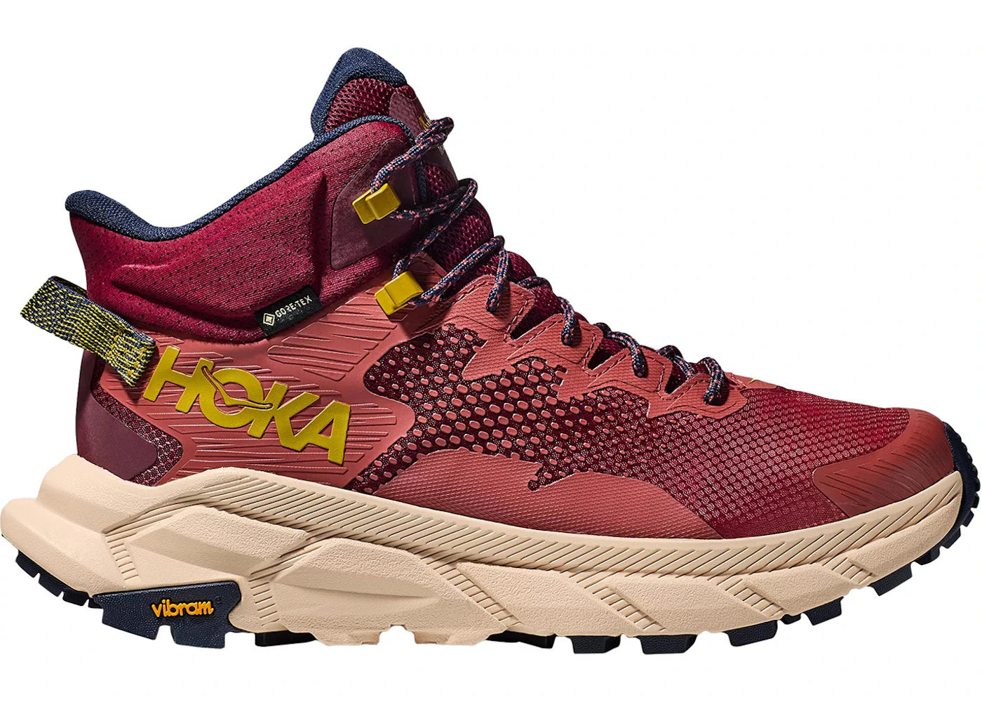 Hoka One One Trail Code Gore-Tex Hot Sauce Shifting Sands