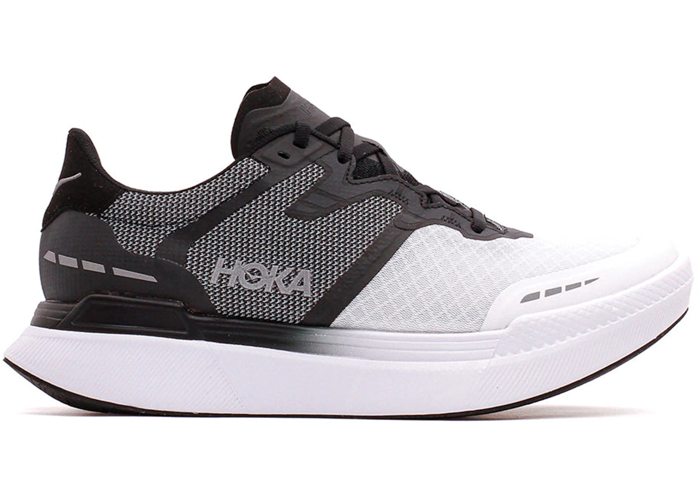 Hoka One One Transport X Black White