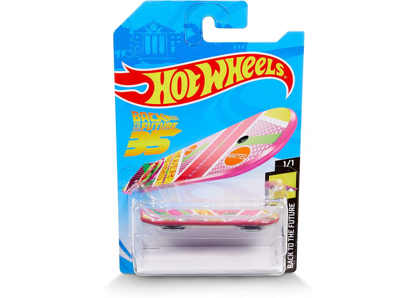 Hot Wheels Back To The Future 35Th Anniversary Mattel Hoverboard Replica Die-Cast Vehicle