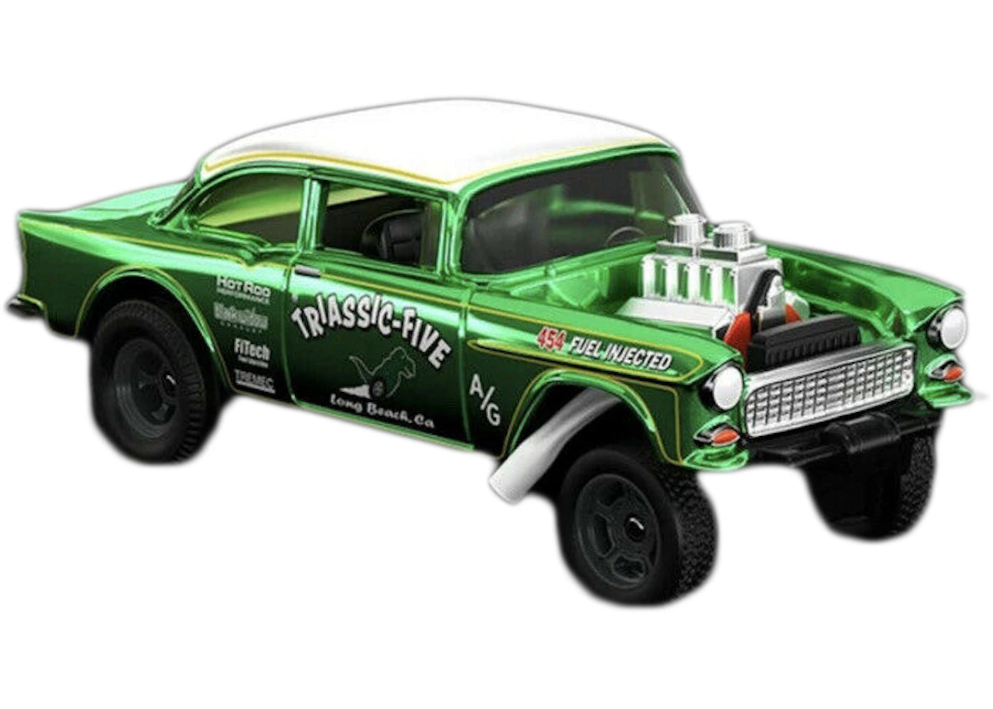 Hot Wheels Hwc Special Edition ‘55 Chevy Bel Air Gasser Triassic-Five Dino